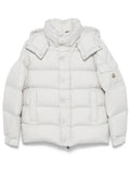 Moncler Maya 70th Anniversary Short Down Jacket in White
