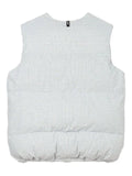 Sunnei checked puffy gilet