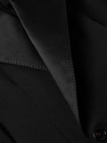 Saint Laurent double-breasted peak-lapel blazer