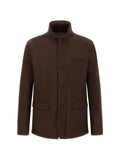 Herno buttom-up padded jacket