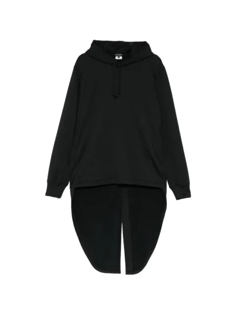 Comme des Garçons Homme Plus asymmetric-hem hoodie