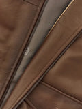 Paul & Shark Aqualeather leather bomber jacket