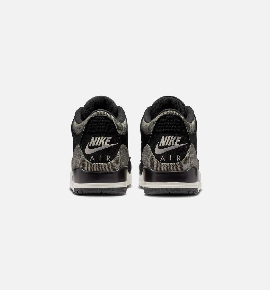 Air Jordan 3 x Levi's Black and White Men's Lifestyle Shoe