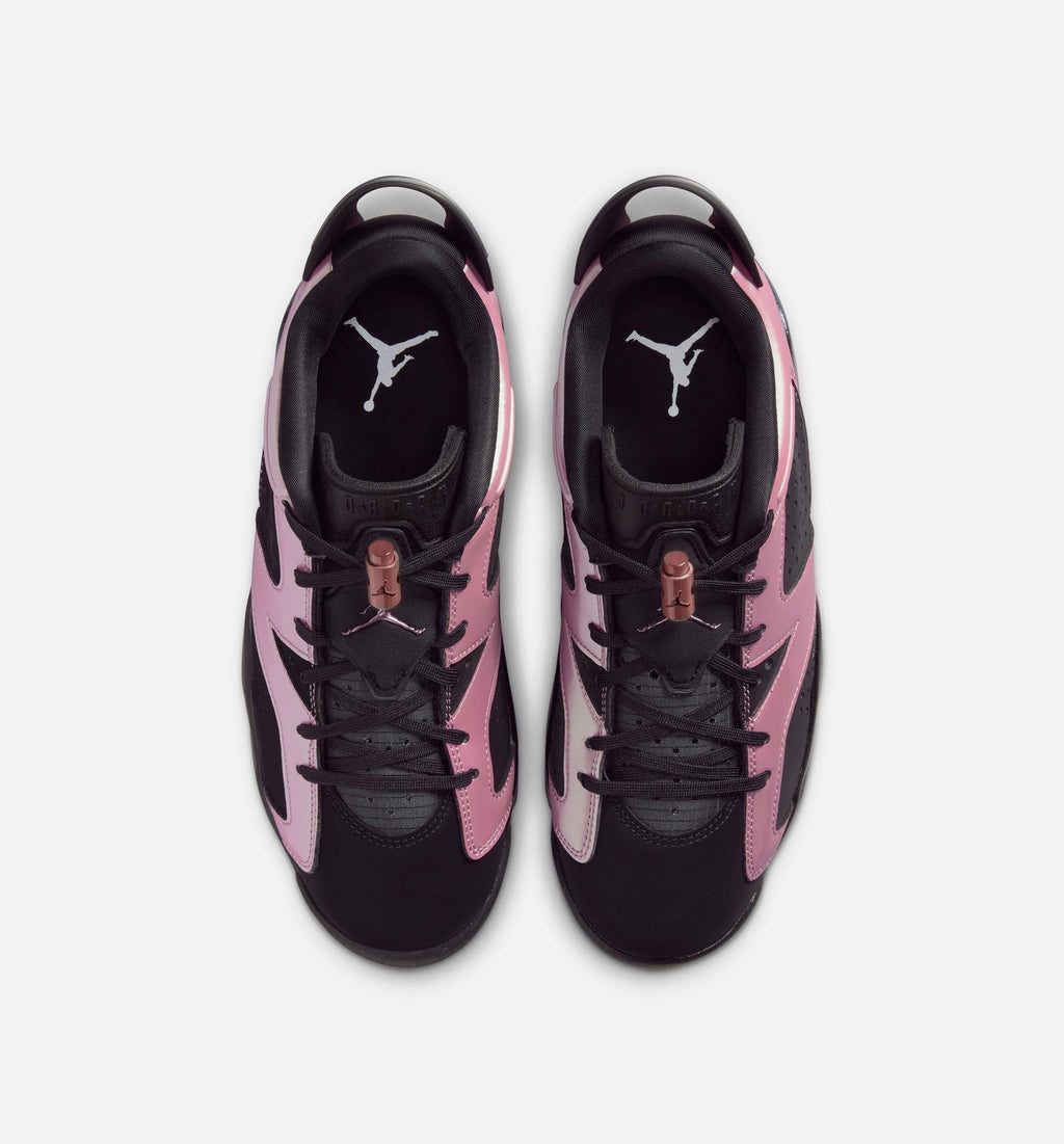 Air Jordan 6 Retro Low "Metamorphosis" Women's Lifestyle Shoes - Black / Desert Berry