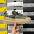 UGG Tazz Platform Sneaker – Women’s Wool-Lined Lace-Up in Olive Green