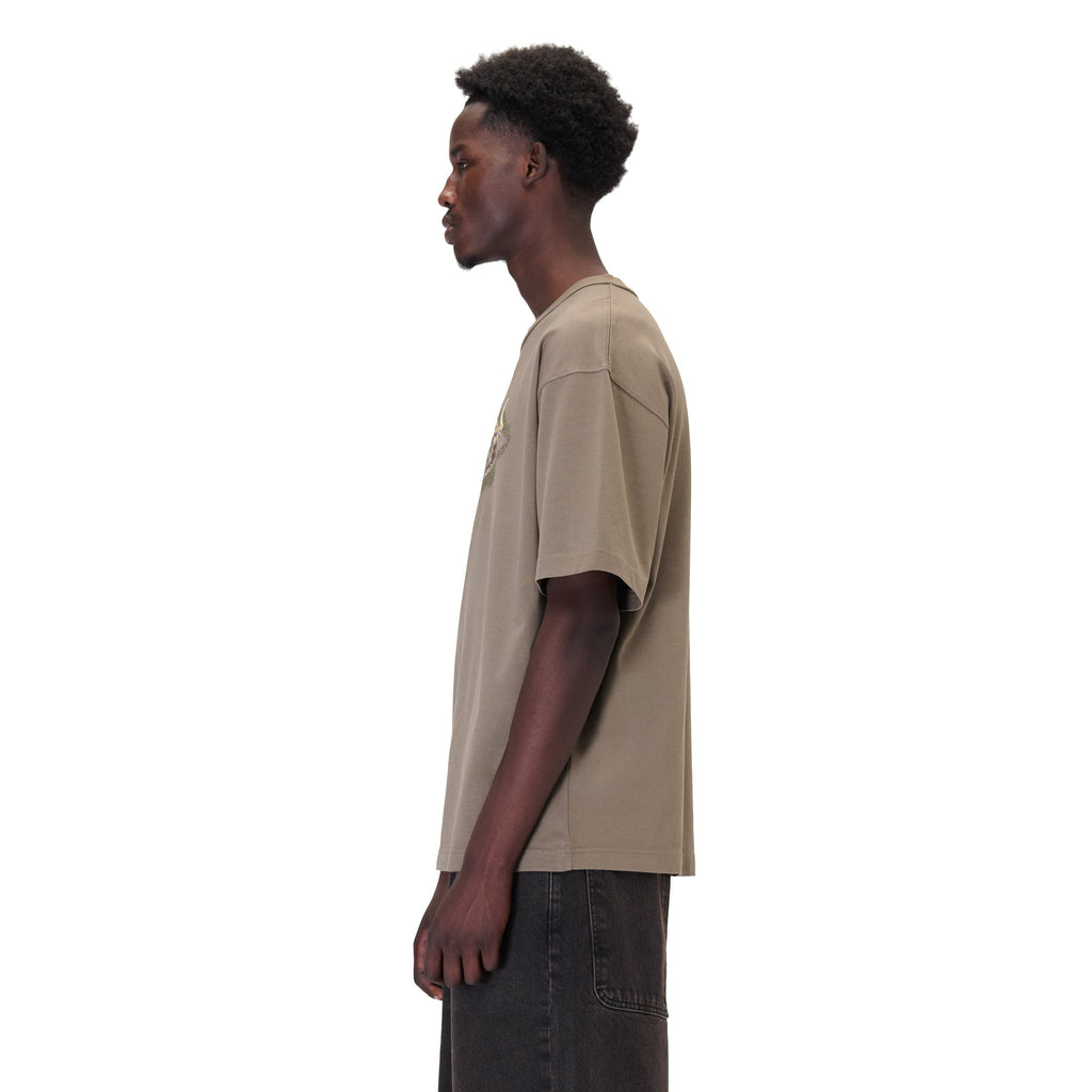 "aziza" T Shirt lightbrown