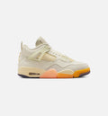 Air Jordan 4 Retro Birds of Paradise Women's Shoe - Coconut Milk/Metallic Gold/Muslin/Bright Mango/Sundial/Black