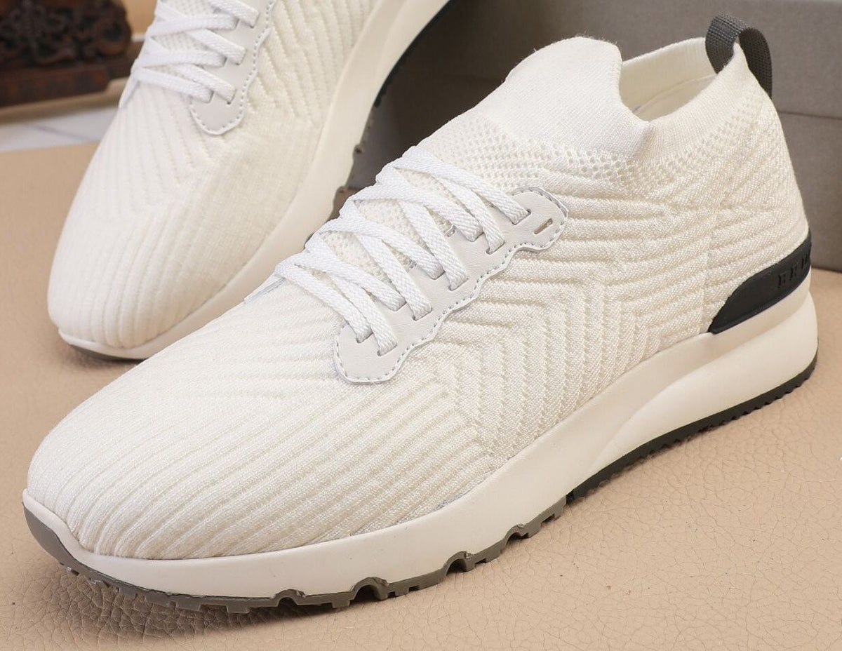 Brunello Cucinelli Textured Low-Top Sneakers